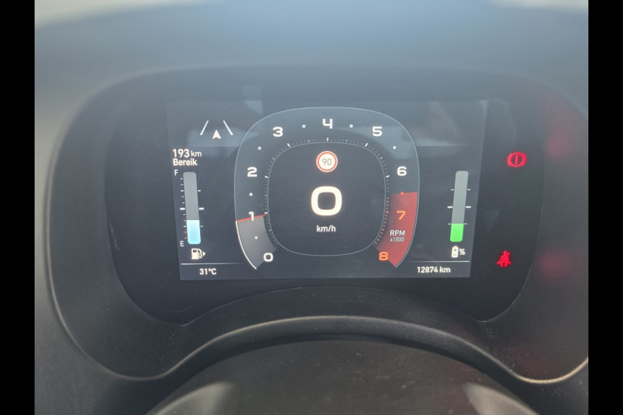 Fiat Panda Hybrid Pandina | Digitaal dashboard | Apple carpl / Andr. auto |