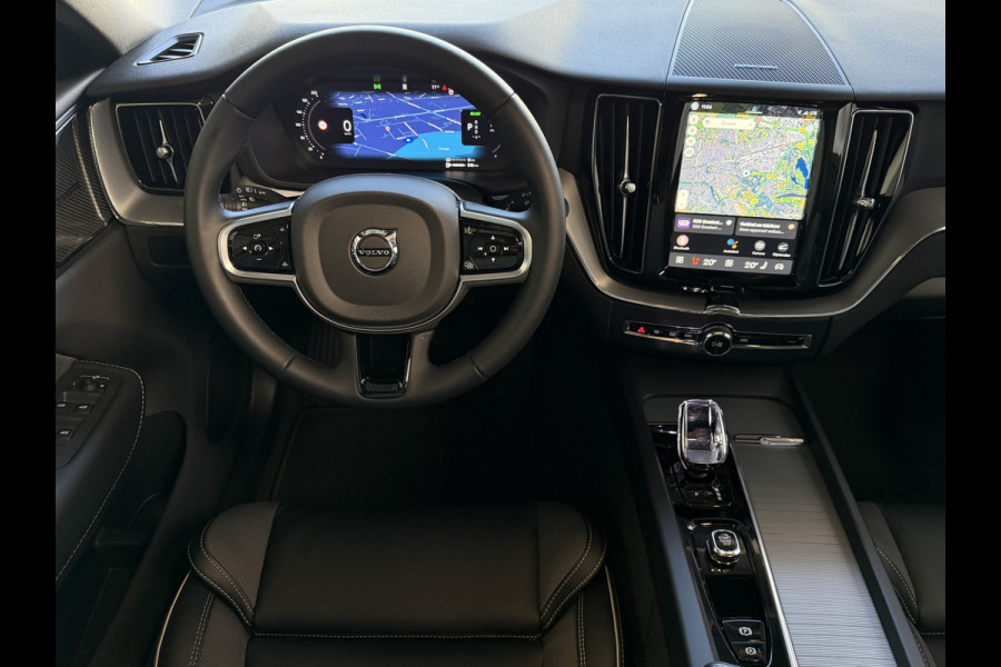 Volvo XC60 STERKSTE MOTOR 2.0 T8 456PK AWD ULTRA ! BLACK EDITION STOEL/STUUR.VER. 22''LMV PANO HEADUP HARMAN KARDON