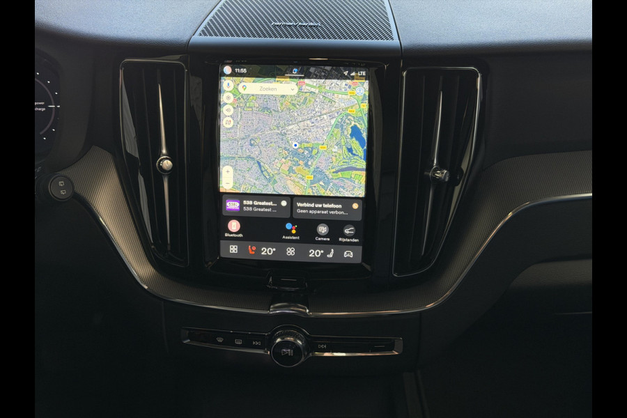 Volvo XC60 STERKSTE MOTOR 2.0 T8 456PK AWD ULTRA ! BLACK EDITION STOEL/STUUR.VER. 22''LMV PANO HEADUP HARMAN KARDON