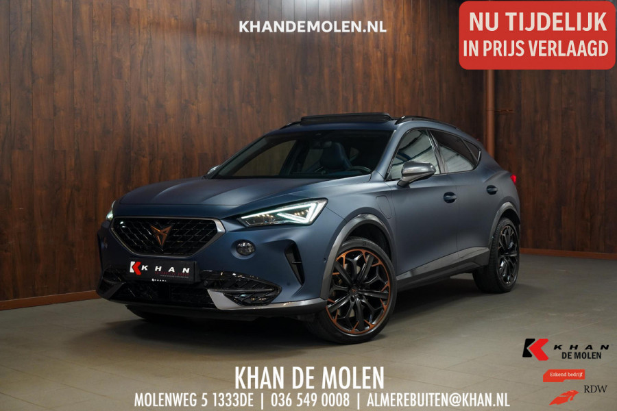 CUPRA Formentor 1.4 TSI e-Hybrid VZ Performance Carbon.Kuip|Pano|BTW|Leder|Elektr.Achterklep|Achteruitrijcamera