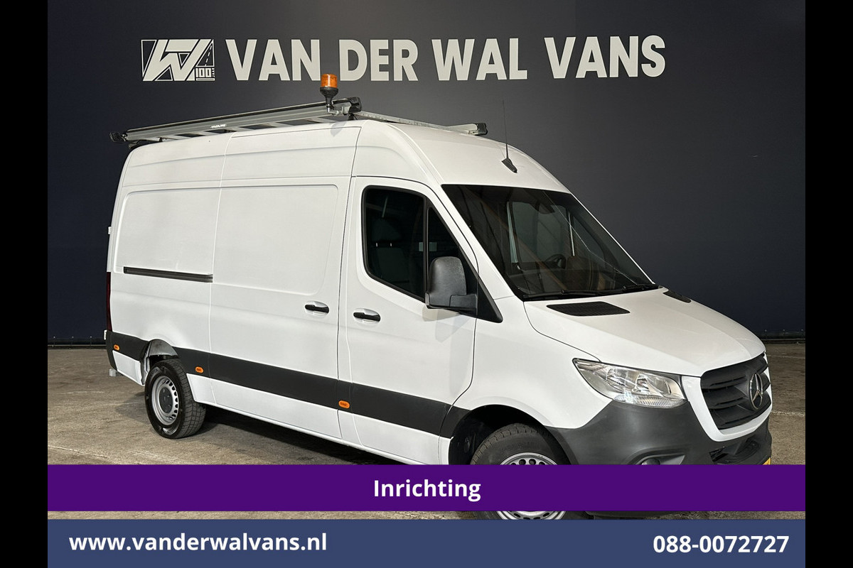 Mercedes-Benz Sprinter 316 CDI 164pk 2800kg Trekhaak L2H2 Inrichting Euro6 Airco | Omvormer | Imperiaal | Camera Apple Carplay, Cruisecontrol, Android Auto, Parkeersensoren
