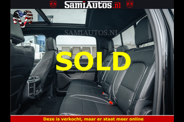 Dodge Ram SPORT | 5.7 V8 4x4 HEMI | PANORAMA DAK | GROOTSCHERM 12 INCH | LPG | Diamond Black Pearl | CREW CAB | DUBBELE CABINE | 5 PERSOONS | DC | VOORRAAD NR 2554 - 6048 | De specialist in Amerikaanse pick‑ups in Nederland en Europa.