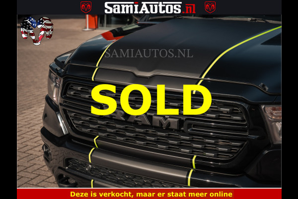 Dodge Ram SPORT | 5.7 V8 4x4 HEMI | PANORAMA DAK | GROOTSCHERM 12 INCH | LPG | Diamond Black Pearl | CREW CAB | DUBBELE CABINE | 5 PERSOONS | DC | VOORRAAD NR 2554 - 6048 | De specialist in Amerikaanse pick‑ups in Nederland en Europa.