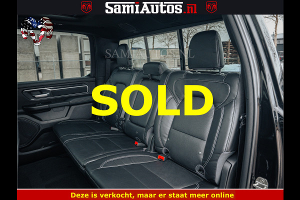 Dodge Ram SPORT | 5.7 V8 4x4 HEMI | PANORAMA DAK | GROOTSCHERM 12 INCH | LPG | Diamond Black Pearl | CREW CAB | DUBBELE CABINE | 5 PERSOONS | DC | VOORRAAD NR 2554 - 6048 | De specialist in Amerikaanse pick‑ups in Nederland en Europa.