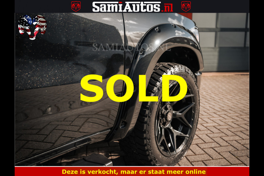 Dodge Ram SPORT | 5.7 V8 4x4 HEMI | PANORAMA DAK | GROOTSCHERM 12 INCH | LPG | Diamond Black Pearl | CREW CAB | DUBBELE CABINE | 5 PERSOONS | DC | VOORRAAD NR 2554 - 6048 | De specialist in Amerikaanse pick‑ups in Nederland en Europa.