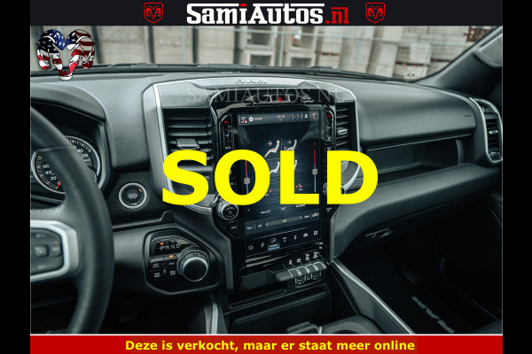 Dodge Ram SPORT | 5.7 V8 4x4 HEMI | PANORAMA DAK | GROOTSCHERM 12 INCH | LPG | Diamond Black Pearl | CREW CAB | DUBBELE CABINE | 5 PERSOONS | DC | VOORRAAD NR 2554 - 6048 | De specialist in Amerikaanse pick‑ups in Nederland en Europa.