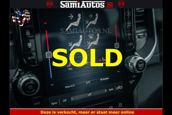 Dodge Ram SPORT | 5.7 V8 4x4 HEMI | PANORAMA DAK | GROOTSCHERM 12 INCH | LPG | Diamond Black Pearl | CREW CAB | DUBBELE CABINE | 5 PERSOONS | DC | VOORRAAD NR 2554 - 6048 | De specialist in Amerikaanse pick‑ups in Nederland en Europa.