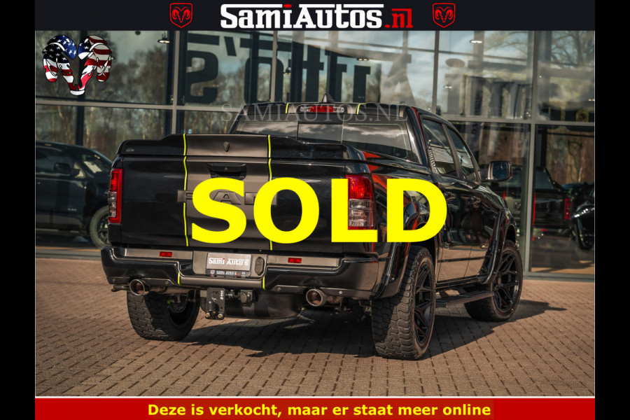 Dodge Ram SPORT | 5.7 V8 4x4 HEMI | PANORAMA DAK | GROOTSCHERM 12 INCH | LPG | Diamond Black Pearl | CREW CAB | DUBBELE CABINE | 5 PERSOONS | DC | VOORRAAD NR 2554 - 6048 | De specialist in Amerikaanse pick‑ups in Nederland en Europa.