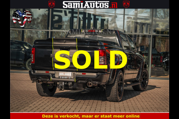Dodge Ram SPORT | 5.7 V8 4x4 HEMI | PANORAMA DAK | GROOTSCHERM 12 INCH | LPG | Diamond Black Pearl | CREW CAB | DUBBELE CABINE | 5 PERSOONS | DC | VOORRAAD NR 2554 - 6048 | De specialist in Amerikaanse pick‑ups in Nederland en Europa.