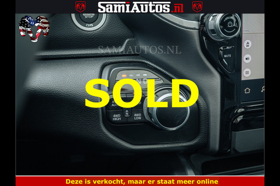 Dodge Ram SPORT | 5.7 V8 4x4 HEMI | PANORAMA DAK | GROOTSCHERM 12 INCH | LPG | Diamond Black Pearl | CREW CAB | DUBBELE CABINE | 5 PERSOONS | DC | VOORRAAD NR 2554 - 6048 | De specialist in Amerikaanse pick‑ups in Nederland en Europa.