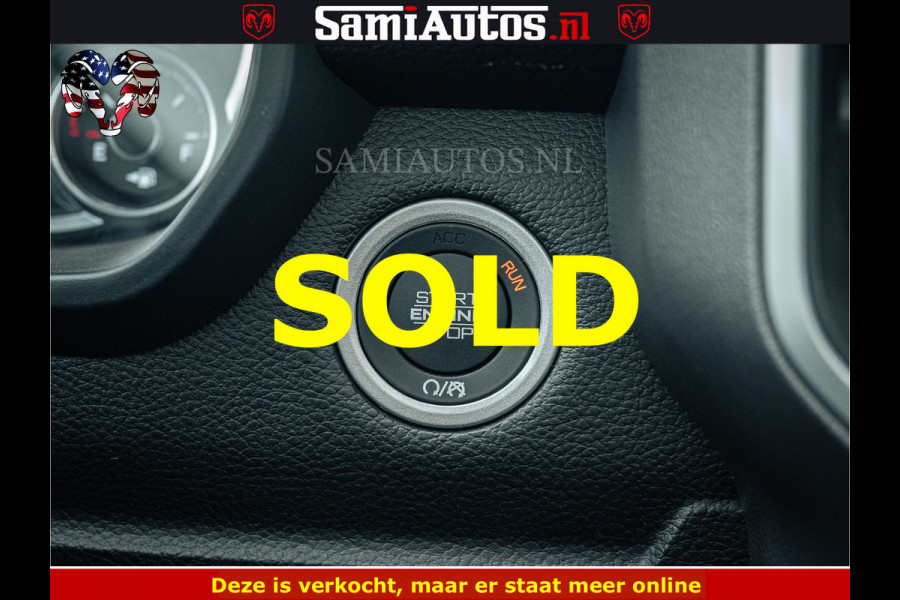 Dodge Ram SPORT | 5.7 V8 4x4 HEMI | PANORAMA DAK | GROOTSCHERM 12 INCH | LPG | Diamond Black Pearl | CREW CAB | DUBBELE CABINE | 5 PERSOONS | DC | VOORRAAD NR 2554 - 6048 | De specialist in Amerikaanse pick‑ups in Nederland en Europa.