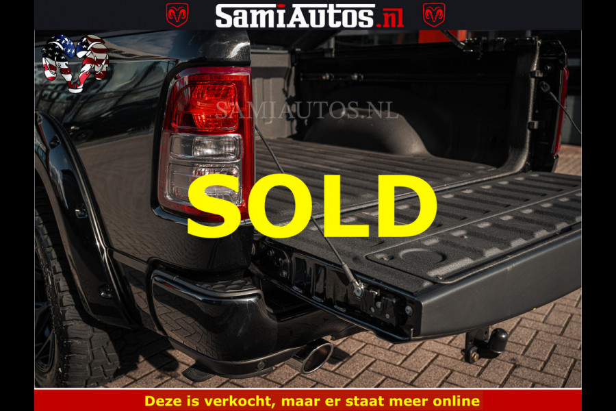 Dodge Ram SPORT | 5.7 V8 4x4 HEMI | PANORAMA DAK | GROOTSCHERM 12 INCH | LPG | Diamond Black Pearl | CREW CAB | DUBBELE CABINE | 5 PERSOONS | DC | VOORRAAD NR 2554 - 6048 | De specialist in Amerikaanse pick‑ups in Nederland en Europa.
