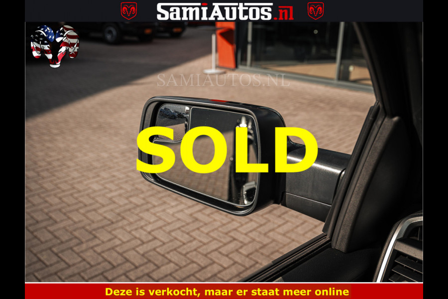 Dodge Ram SPORT | 5.7 V8 4x4 HEMI | PANORAMA DAK | GROOTSCHERM 12 INCH | LPG | Diamond Black Pearl | CREW CAB | DUBBELE CABINE | 5 PERSOONS | DC | VOORRAAD NR 2554 - 6048 | De specialist in Amerikaanse pick‑ups in Nederland en Europa.