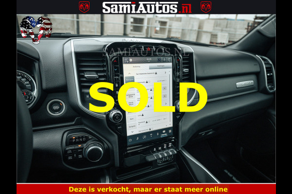 Dodge Ram SPORT | 5.7 V8 4x4 HEMI | PANORAMA DAK | GROOTSCHERM 12 INCH | LPG | Diamond Black Pearl | CREW CAB | DUBBELE CABINE | 5 PERSOONS | DC | VOORRAAD NR 2554 - 6048 | De specialist in Amerikaanse pick‑ups in Nederland en Europa.