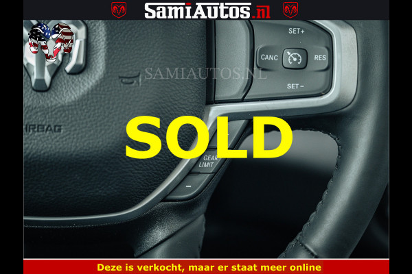 Dodge Ram SPORT | 5.7 V8 4x4 HEMI | PANORAMA DAK | GROOTSCHERM 12 INCH | LPG | Diamond Black Pearl | CREW CAB | DUBBELE CABINE | 5 PERSOONS | DC | VOORRAAD NR 2554 - 6048 | De specialist in Amerikaanse pick‑ups in Nederland en Europa.
