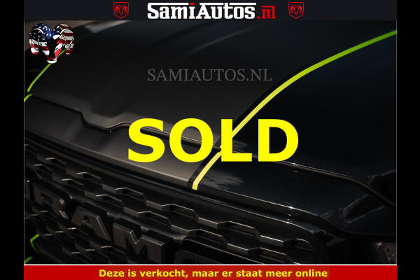 Dodge Ram SPORT | 5.7 V8 4x4 HEMI | PANORAMA DAK | GROOTSCHERM 12 INCH | LPG | Diamond Black Pearl | CREW CAB | DUBBELE CABINE | 5 PERSOONS | DC | VOORRAAD NR 2554 - 6048 | De specialist in Amerikaanse pick‑ups in Nederland en Europa.
