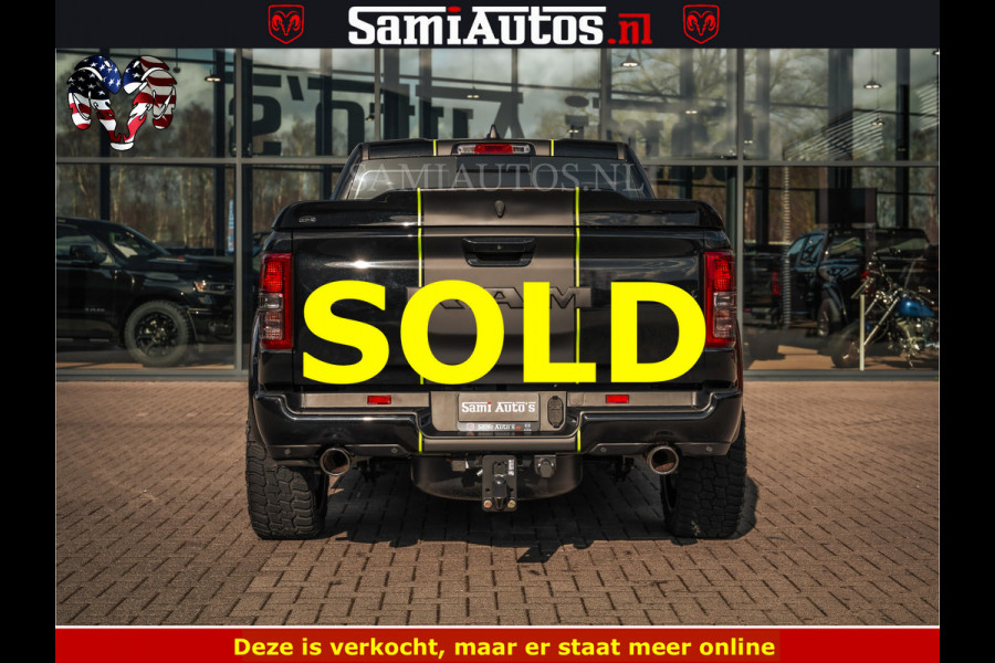 Dodge Ram SPORT | 5.7 V8 4x4 HEMI | PANORAMA DAK | GROOTSCHERM 12 INCH | LPG | Diamond Black Pearl | CREW CAB | DUBBELE CABINE | 5 PERSOONS | DC | VOORRAAD NR 2554 - 6048 | De specialist in Amerikaanse pick‑ups in Nederland en Europa.