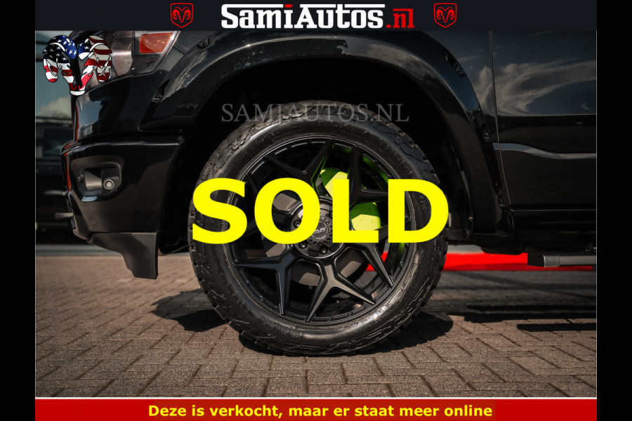 Dodge Ram SPORT | 5.7 V8 4x4 HEMI | PANORAMA DAK | GROOTSCHERM 12 INCH | LPG | Diamond Black Pearl | CREW CAB | DUBBELE CABINE | 5 PERSOONS | DC | VOORRAAD NR 2554 - 6048 | De specialist in Amerikaanse pick‑ups in Nederland en Europa.