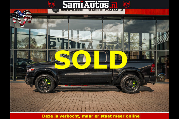 Dodge Ram SPORT | 5.7 V8 4x4 HEMI | PANORAMA DAK | GROOTSCHERM 12 INCH | LPG | Diamond Black Pearl | CREW CAB | DUBBELE CABINE | 5 PERSOONS | DC | VOORRAAD NR 2554 - 6048 | De specialist in Amerikaanse pick‑ups in Nederland en Europa.