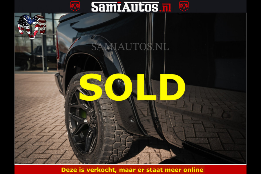 Dodge Ram SPORT | 5.7 V8 4x4 HEMI | PANORAMA DAK | GROOTSCHERM 12 INCH | LPG | Diamond Black Pearl | CREW CAB | DUBBELE CABINE | 5 PERSOONS | DC | VOORRAAD NR 2554 - 6048 | De specialist in Amerikaanse pick‑ups in Nederland en Europa.