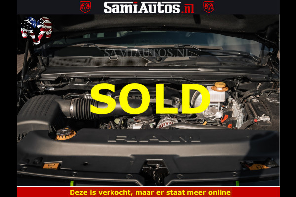 Dodge Ram SPORT | 5.7 V8 4x4 HEMI | PANORAMA DAK | GROOTSCHERM 12 INCH | LPG | Diamond Black Pearl | CREW CAB | DUBBELE CABINE | 5 PERSOONS | DC | VOORRAAD NR 2554 - 6048 | De specialist in Amerikaanse pick‑ups in Nederland en Europa.
