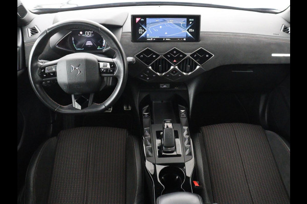 DS DS 3 Crossback E-Tense Performance Line+ 50 kWh | SOH 92,3% | Warmtepomp | Matrix LED | Alcantara | Side Assist | Camera | Carplay | Keyless | Navigatie | DAB | Climate control | Cruise control