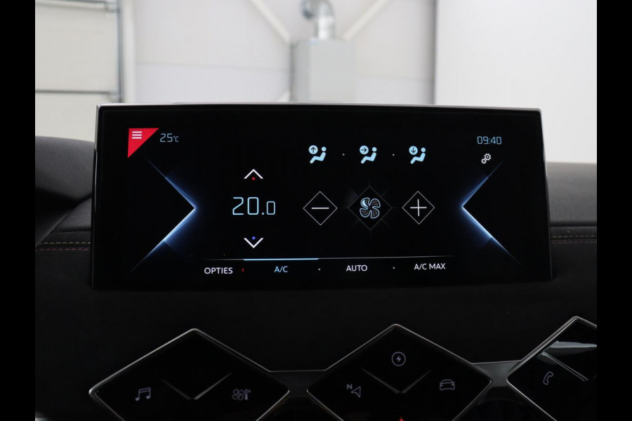 DS DS 3 Crossback E-Tense Performance Line+ 50 kWh | SOH 92,3% | Warmtepomp | Matrix LED | Alcantara | Side Assist | Camera | Carplay | Keyless | Navigatie | DAB | Climate control | Cruise control