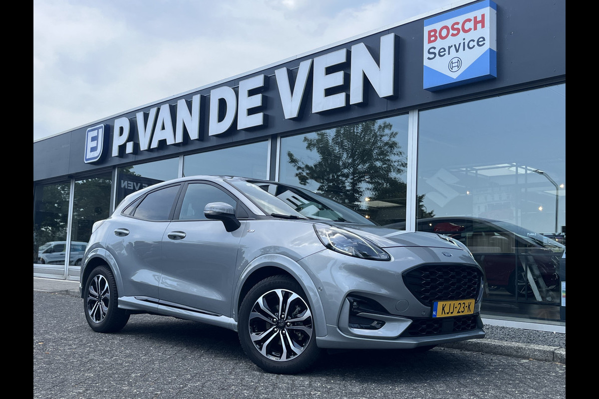 Ford Puma 1.0 EcoBoost Hybrid ST-Line 155pk Automaat | Elekt. achterklep | Keyless | Driver Assistance Pack | Adapt. Cruise | Dodehoek | Camera | etc. etc.