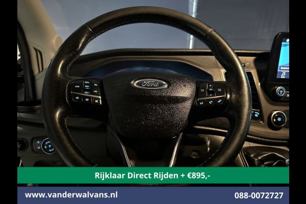 Ford Transit 2.0 TDCI L2H2 Euro6 *Nieuwe apk* Airco | Camera | Navigatie | Imperiaal | Trekhaak | Trap Cruisecontrol, Parkeersensoren, Bijrijdersbank