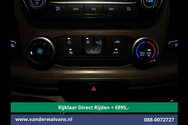 Ford Transit 2.0 TDCI L2H2 Euro6 *Nieuwe apk* Airco | Camera | Navigatie | Imperiaal | Trekhaak | Trap Cruisecontrol, Parkeersensoren, Bijrijdersbank