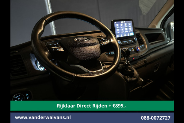 Ford Transit 2.0 TDCI L2H2 Euro6 *Nieuwe apk* Airco | Camera | Navigatie | Imperiaal | Trekhaak | Trap Cruisecontrol, Parkeersensoren, Bijrijdersbank