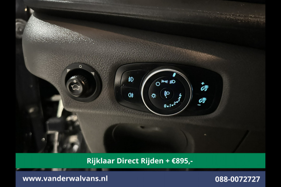 Ford Transit 2.0 TDCI L2H2 Euro6 *Nieuwe apk* Airco | Camera | Navigatie | Imperiaal | Trekhaak | Trap Cruisecontrol, Parkeersensoren, Bijrijdersbank