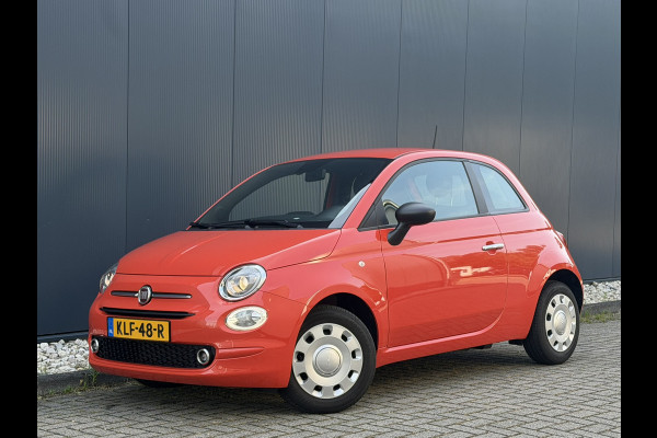 Fiat 500 1.0 Hybrid | Oranje | Apple Carplay/Android Auto | Licht/regensensor | Mistlampen voor