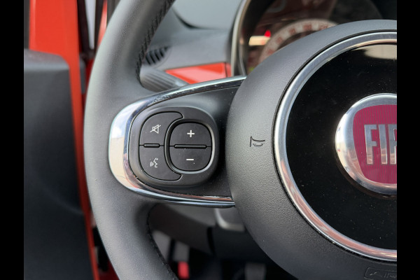 Fiat 500 1.0 Hybrid | Oranje | Apple Carplay/Android Auto | Licht/regensensor | Mistlampen voor