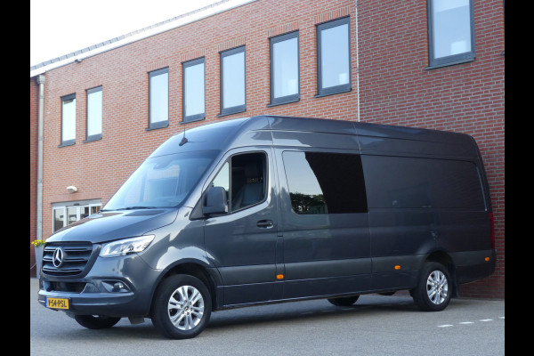 Mercedes-Benz Sprinter 319 CDI L3H2 Dubbel Cabine LED 3500KG Trekgewicht