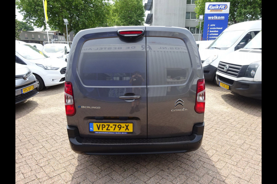 Citroën E-Berlingo Club XL 50 kWh 100% Elekrisch LENGTE 2 S.O.H 90% ECC 3 ZITS CRUISE CONTROL