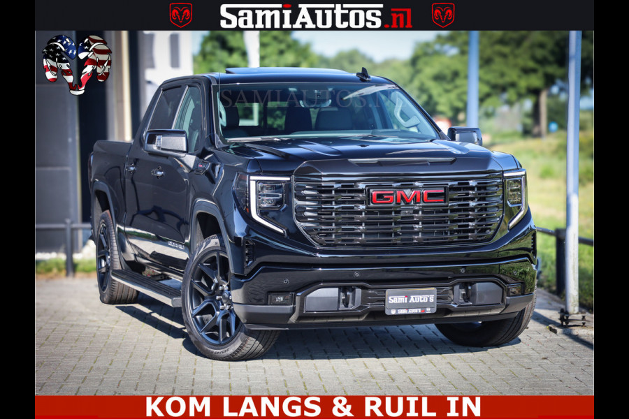 GMC Sierra DENALI 6.2 V8 426PK Full Option | De Meest Luxe Pick-Up in zijn Klasse | Comfortabele Dubbele Cabine met Royale 5 Zitplaatsen | BPM vrij | Nu Leverbaar uit Voorraad | Voorraad Nr 1539 | De specialist in Amerikaanse pick‑ups in Nederland en Europa.