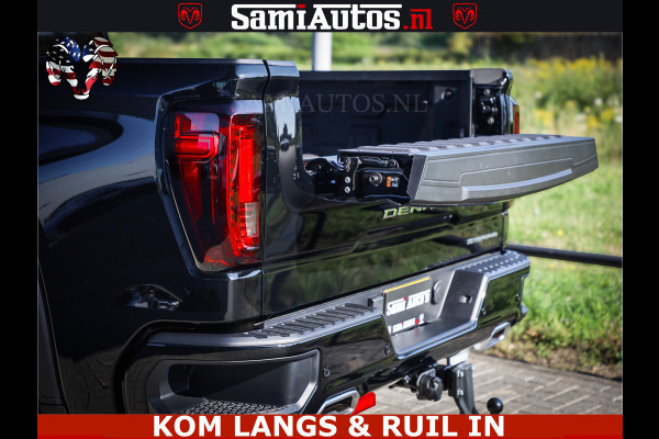 GMC Sierra DENALI 6.2 V8 426PK Full Option | De Meest Luxe Pick-Up in zijn Klasse | Comfortabele Dubbele Cabine met Royale 5 Zitplaatsen | BPM vrij | Nu Leverbaar uit Voorraad | Voorraad Nr 1539 | De specialist in Amerikaanse pick‑ups in Nederland en Europa.