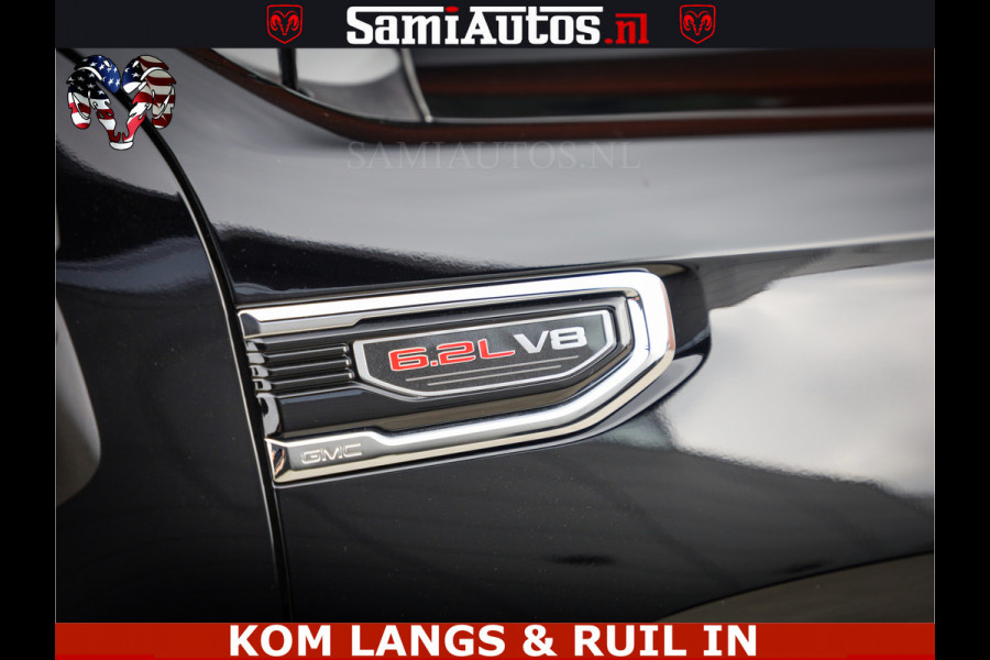 GMC Sierra DENALI | All-In Prijs | 6,2 V8 Full Option | De Meest Luxe Pick-Up in zijn Klasse | Comfortabele Dubbele Cabine met Royale 5 Zitplaatsen | BPM vrij | Nu Leverbaar uit Voorraad | Voorraad Nr 1788
