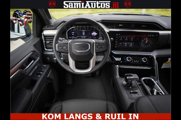 GMC Sierra DENALI | All-In Prijs | 6,2 V8 Full Option | De Meest Luxe Pick-Up in zijn Klasse | Comfortabele Dubbele Cabine met Royale 5 Zitplaatsen | BPM vrij | Nu Leverbaar uit Voorraad | Voorraad Nr 1788