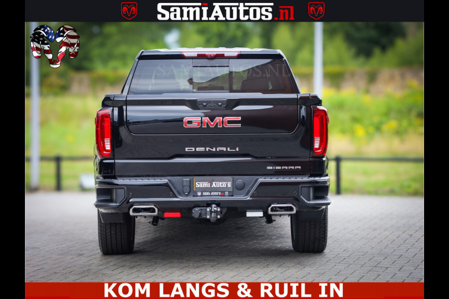 GMC Sierra DENALI | All-In Prijs | 6,2 V8 Full Option | De Meest Luxe Pick-Up in zijn Klasse | Comfortabele Dubbele Cabine met Royale 5 Zitplaatsen | BPM vrij | Nu Leverbaar uit Voorraad | Voorraad Nr 1788