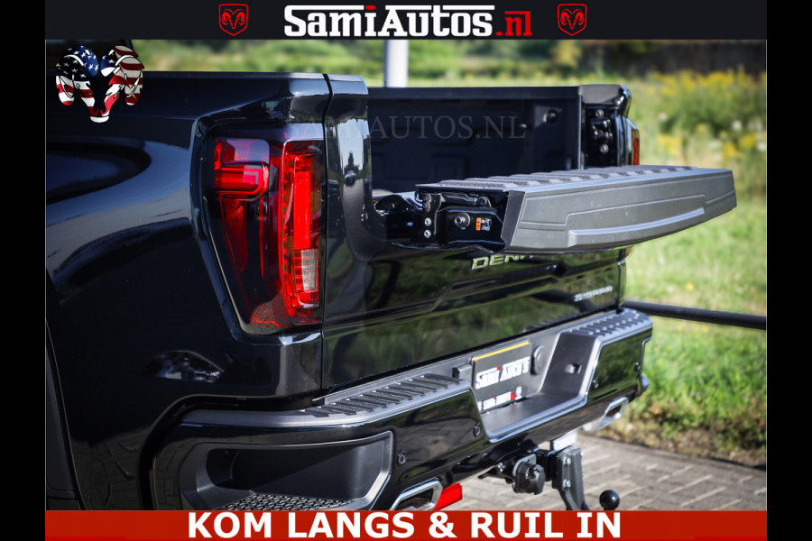 GMC Sierra DENALI 6.2 V8 426PK Full Option | De Meest Luxe Pick-Up in zijn Klasse | Comfortabele Dubbele Cabine met Royale 5 Zitplaatsen | BPM vrij | Nu Leverbaar uit Voorraad | Voorraad Nr 2058 | De specialist in Amerikaanse pick‑ups in Nederland en Europa.
