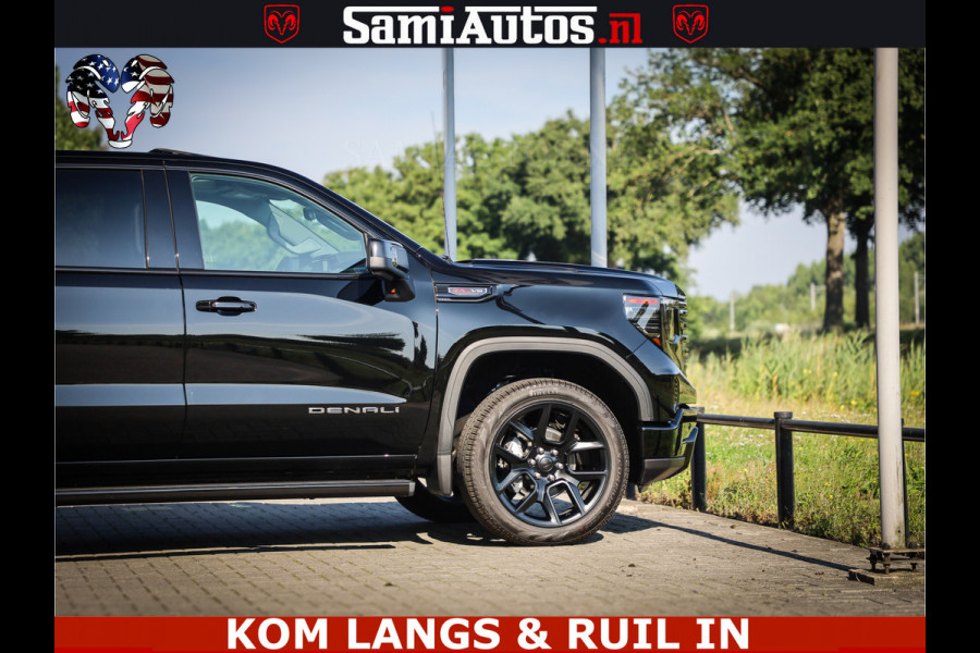 GMC Sierra DENALI 6.2 V8 426PK Full Option | De Meest Luxe Pick-Up in zijn Klasse | Comfortabele Dubbele Cabine met Royale 5 Zitplaatsen | BPM vrij | Nu Leverbaar uit Voorraad | Voorraad Nr 2058 | De specialist in Amerikaanse pick‑ups in Nederland en Europa.