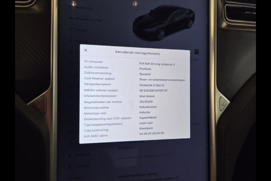 Tesla Model S 100D|SOH90%|Pano|Stoel/Stuurverw|Cam|