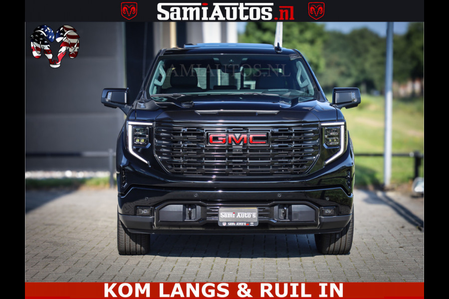 GMC Sierra DENALI 6.2 V8 426PK Full Option | De Meest Luxe Pick-Up in zijn Klasse | Comfortabele Dubbele Cabine met Royale 5 Zitplaatsen | BPM vrij | Nu Leverbaar uit Voorraad | Voorraad Nr 2252 | De specialist in Amerikaanse pick‑ups in Nederland en Europa.