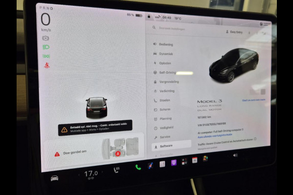 Tesla Model 3 Long Range AWD 75 kWh|SOH87%|Pano|Cam|Stoelverw|