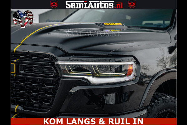 Dodge Ram LIMITED 1500 5.7 V8 HEMI | Massage + Full Option | De Meest Luxe en Volle Pick-Up in zijn Klasse | Comfortabele Dubbele Cabine met Royale 5 Zitplaatsen | Voorraad Nr 100100 | PRIJS INCL BPM | LEVERTIJD Q3 |Voorraad Nr 100200 | De specialist in Amerikaanse pick‑ups in Nederland en Europa.
