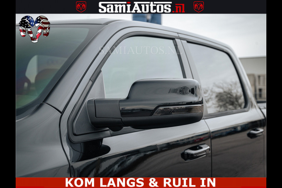 Dodge Ram LIMITED 1500 5.7 V8 HEMI | Massage + Full Option | De Meest Luxe en Volle Pick-Up in zijn Klasse | Comfortabele Dubbele Cabine met Royale 5 Zitplaatsen | Voorraad Nr 100100 | PRIJS INCL BPM | LEVERTIJD Q3 |Voorraad Nr 100400 De specialist in Amerikaanse pick‑ups in Nederland en Europa.