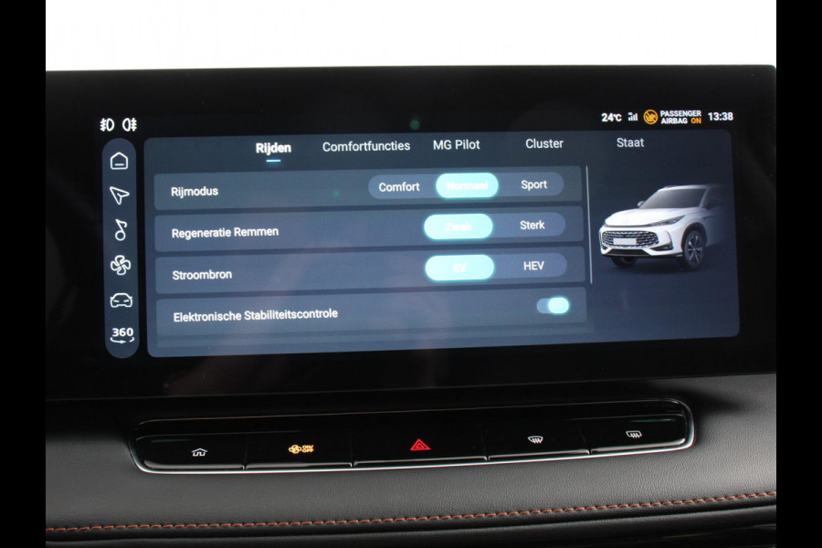 MG HS 1.5 PHEV Luxury Automaat SOH 94% Navigatie Apple Carplay/Android Auto Airco Cruise Control Lichtmetalen velgen Digitaal Dashboard