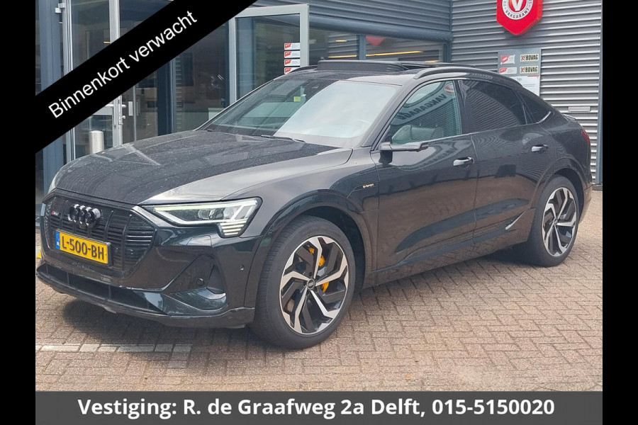 Audi e-tron Sportback 55 Quattro S Edition 95 kWh | Matrix LED koplampen | 360° Camera | Digitale Buitenspiegels | Bang & Olufsen Premium Sound |